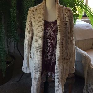 NWOT Johnny Was Bridget Open Knit Sweater